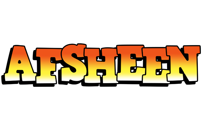 Afsheen sunset logo