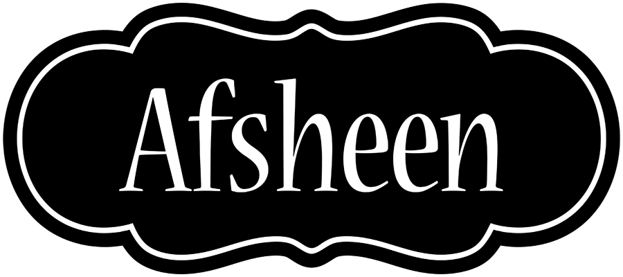 Afsheen welcome logo