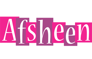 Afsheen whine logo