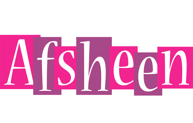 Afsheen whine logo
