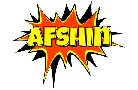 Afshin bazinga logo