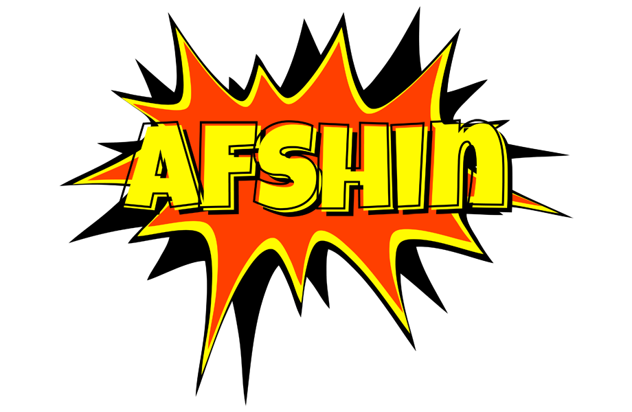 Afshin bazinga logo
