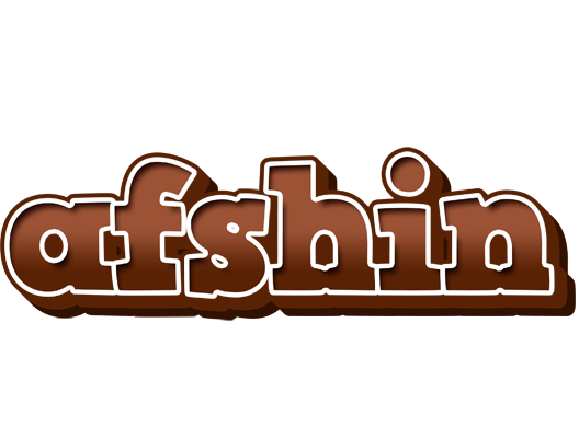 Afshin brownie logo