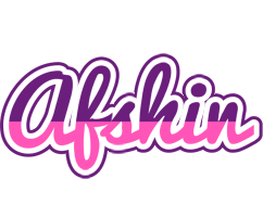 Afshin cheerful logo