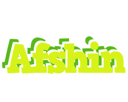 Afshin citrus logo