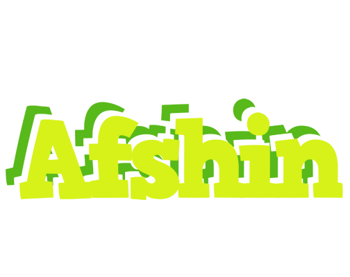 Afshin citrus logo