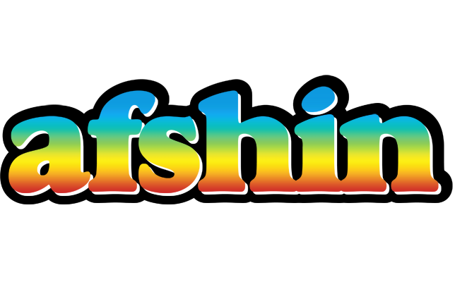 Afshin color logo