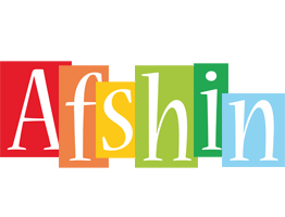 Afshin colors logo