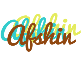 Afshin cupcake logo