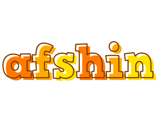 Afshin desert logo