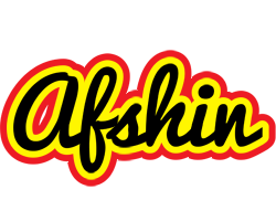 Afshin flaming logo