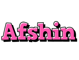 Afshin girlish logo