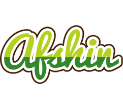 Afshin golfing logo