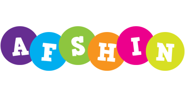 Afshin happy logo