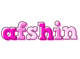 Afshin hello logo