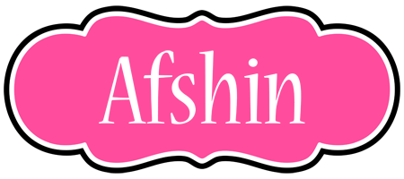 Afshin invitation logo