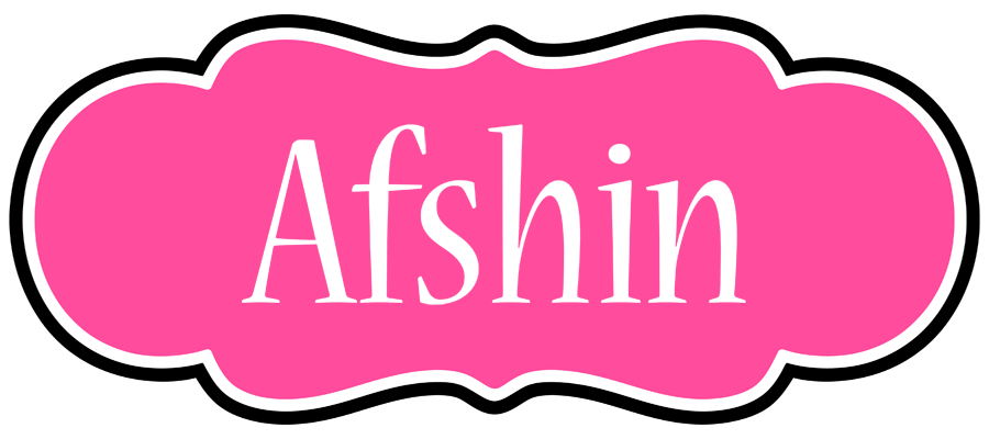 Afshin invitation logo