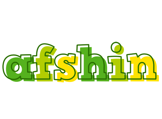 Afshin juice logo