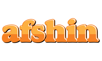 Afshin orange logo