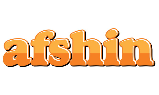Afshin orange logo