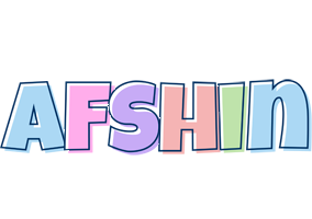 Afshin pastel logo