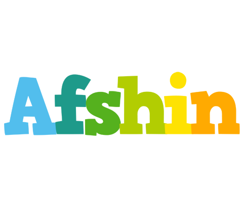Afshin rainbows logo