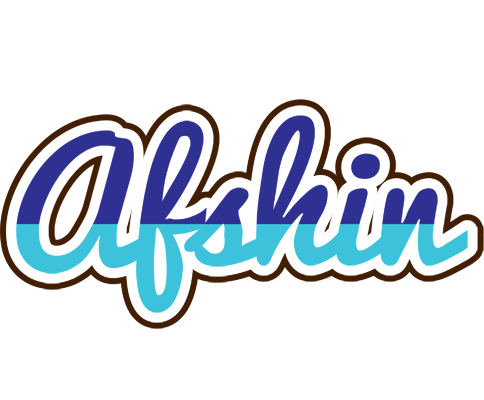 Afshin raining logo