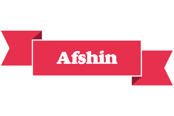 Afshin sale logo