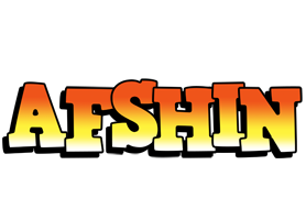 Afshin sunset logo