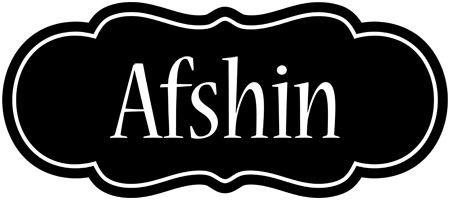 Afshin welcome logo