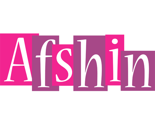 Afshin whine logo