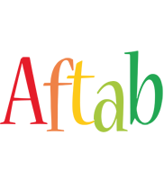 Aftab birthday logo