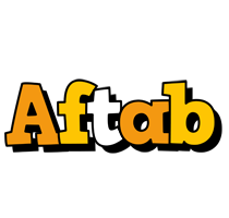 Aftab cartoon logo