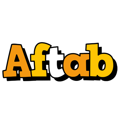 Aftab cartoon logo