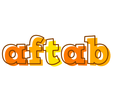 Aftab desert logo