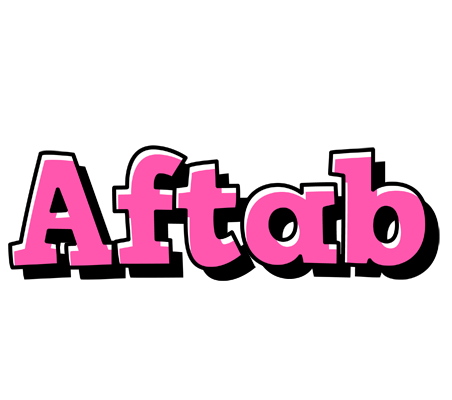 Aftab girlish logo