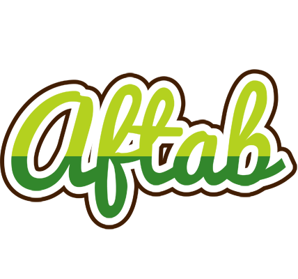 Aftab golfing logo