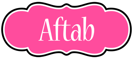 Aftab invitation logo