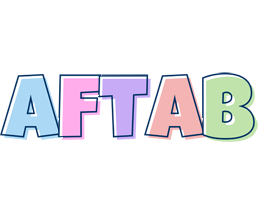 Aftab pastel logo