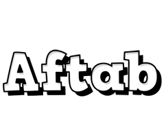 Aftab snowing logo