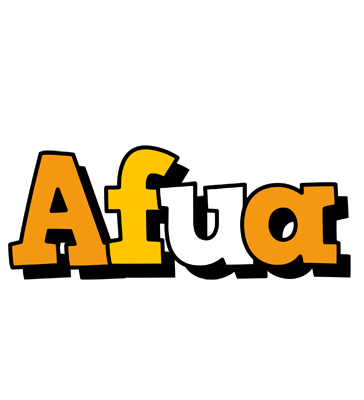 Afua cartoon logo