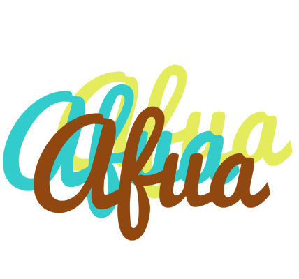 Afua cupcake logo
