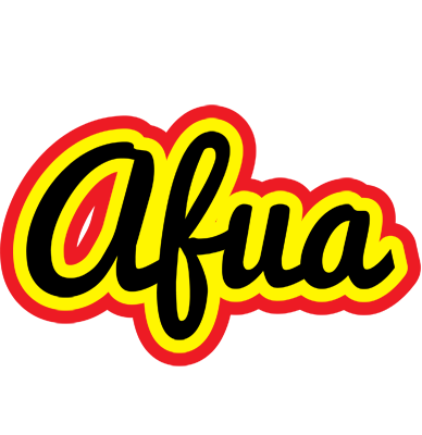 Afua flaming logo