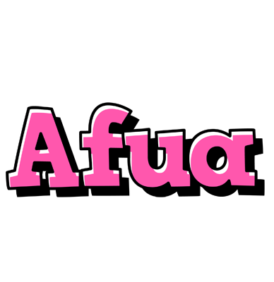 Afua girlish logo