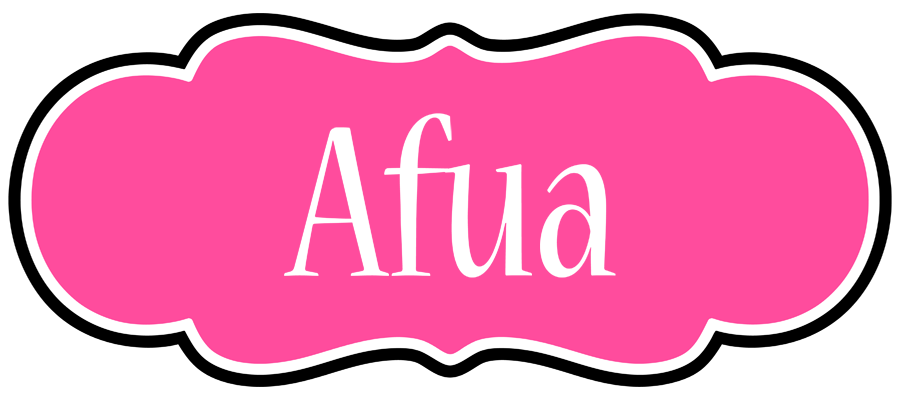 Afua invitation logo