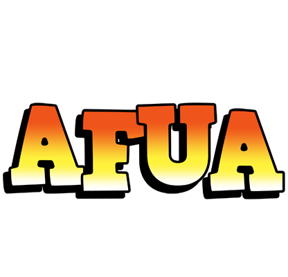Afua sunset logo