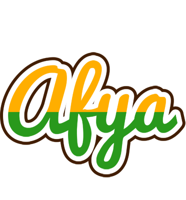 Afya banana logo