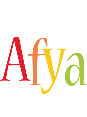 Afya birthday logo