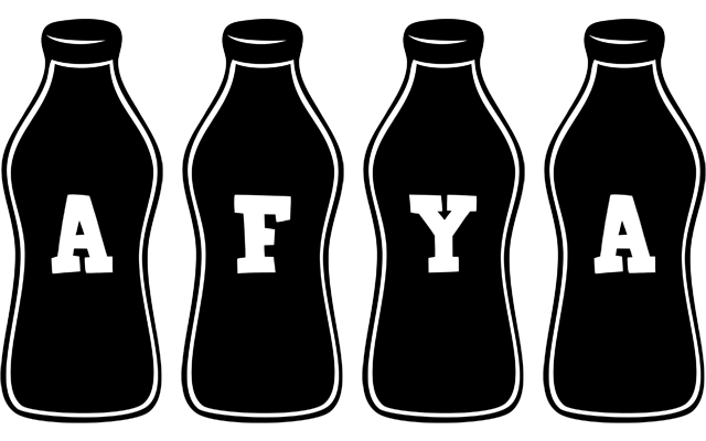 Afya bottle logo