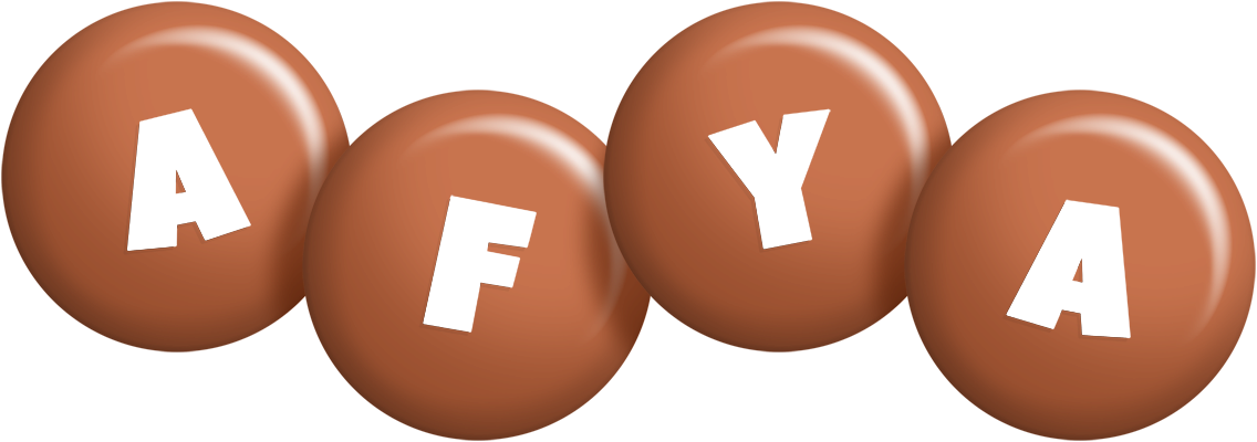 Afya candy-brown logo